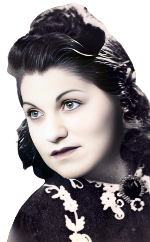 Photo restaurée après retouche